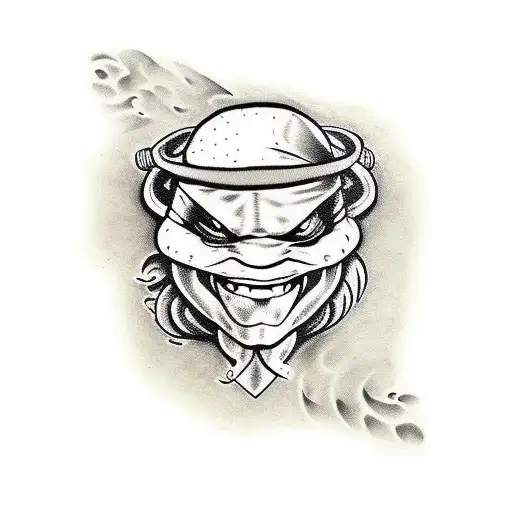 tmnt leonardo tattoo design idea