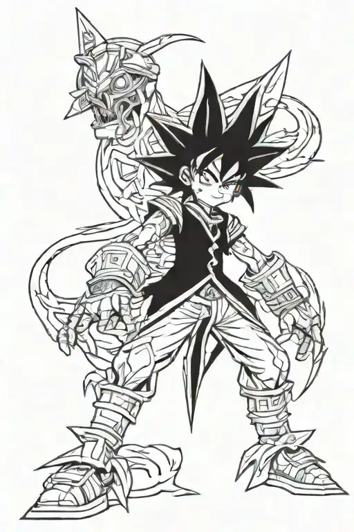Yugioh tattoo design idea