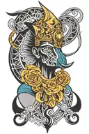 osiris tattoo design idea