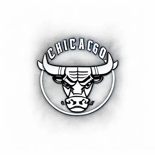 chicago Bulls tattoo design idea