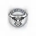 chicago Bulls tattoo design idea