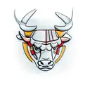chicago Bulls tattoo design idea