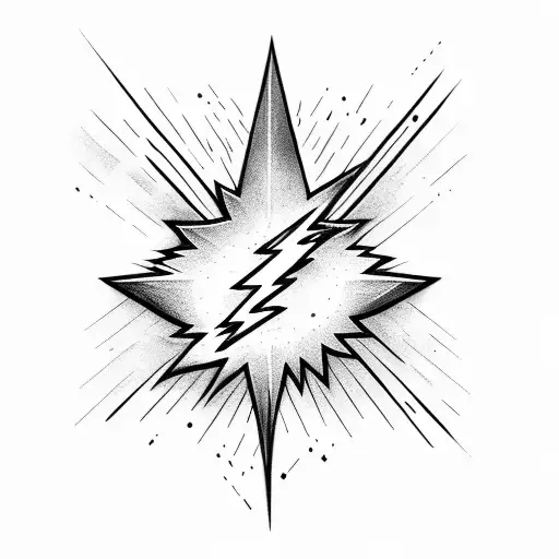 Lightning Bolt tattoo design idea