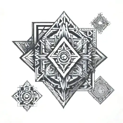 azteca tattoo design idea