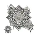 azteca tattoo design idea