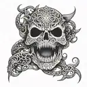 Maliketh elden ring tattoo design idea