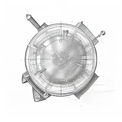 woodworking diagram drawing tattoo design idea