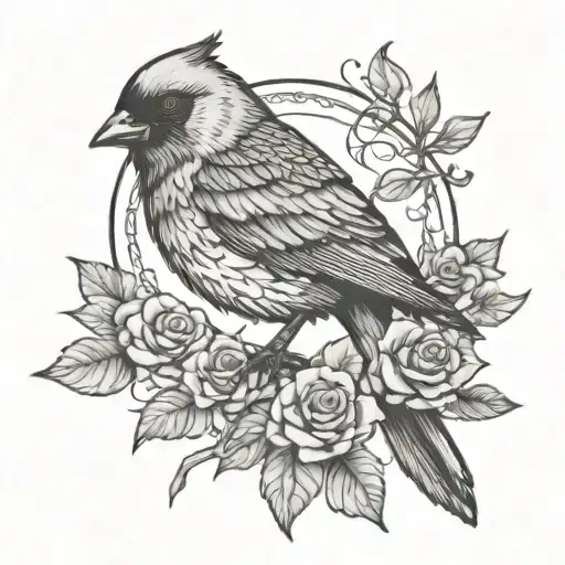 name birdie r.i.p 2024 tattoo design idea