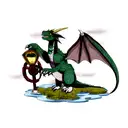 Dragon tattoo design idea