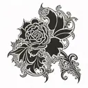 1 Peter 5:2-3 tattoo design idea