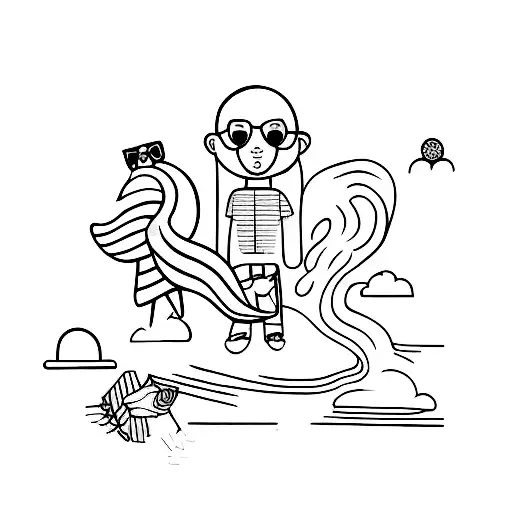 3 kids tattoo design idea