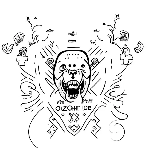 last name Diaz tattoo design idea