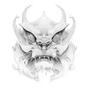 baba jaga  tattoo design idea