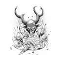 dangerous cheese tattoo design idea