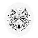 direwolf tattoo design idea