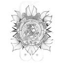 Cherry tattoo design idea