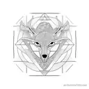 reflection tattoo design idea