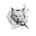 amor fati tattoo design idea