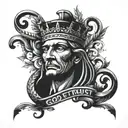 In God We Trust tattoo design idea