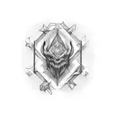 narsil tattoo design idea