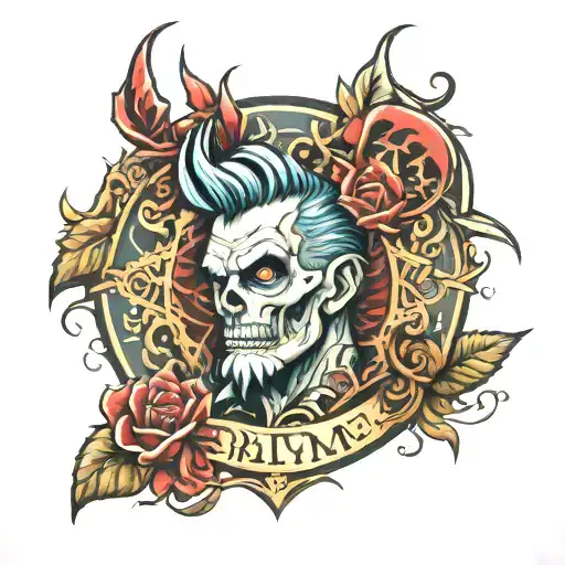 Rick prime tattoo design idea