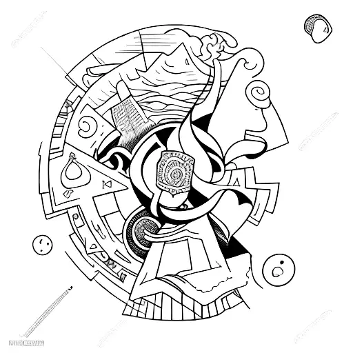 islas cies compromise tattoo design idea