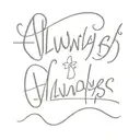 "always" quote from Harry Potter tattoo design idea