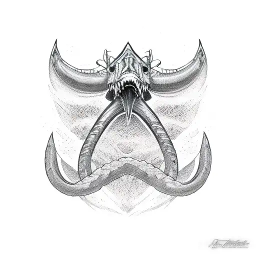 Leviathan Axe tattoo design idea