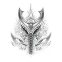 Leviathan Axe tattoo design idea