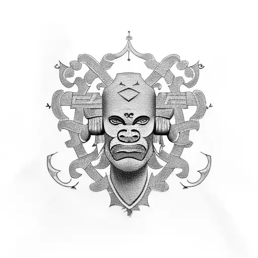 nigeria culture, cameroon culture, germanic Europe culture, england northwestern culture  tattoo design idea