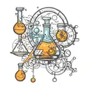 chemistry tattoo design idea