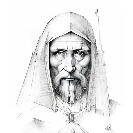 leonard da vinci plans and sketch tattoo design idea