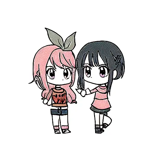 Bestfriend matching tattos tattoo design idea