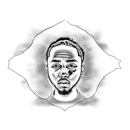 kendrick lamar tattoo design idea
