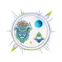 Taurus Sun and Leo Moon tattoo design idea