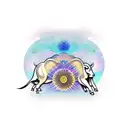 Taurus Sun and Leo Moon tattoo design idea