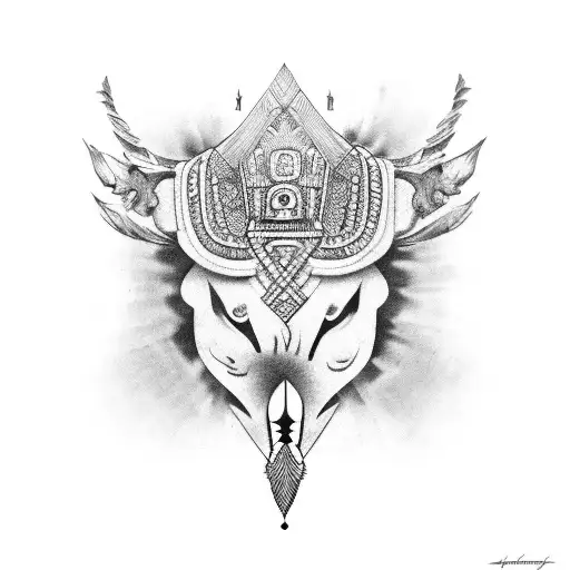 inca tattoo design idea