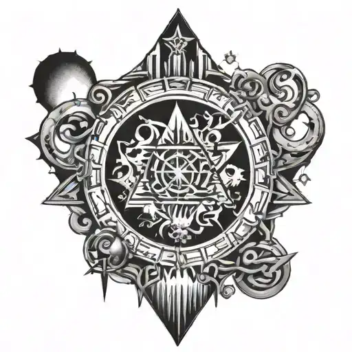 Gods Plan tattoo design idea