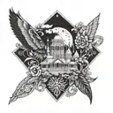 Gods Plan tattoo design idea