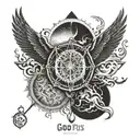 Gods Plan tattoo design idea