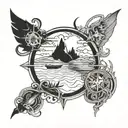 Gods Plan tattoo design idea