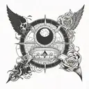 Gods Plan tattoo design idea