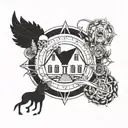 Gods Plan tattoo design idea