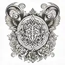 st raphael arm tattoo tattoo design idea