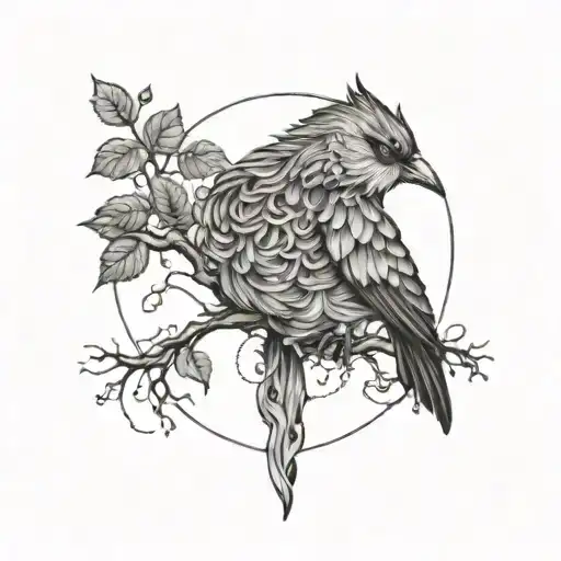 Loneliness tattoo design idea