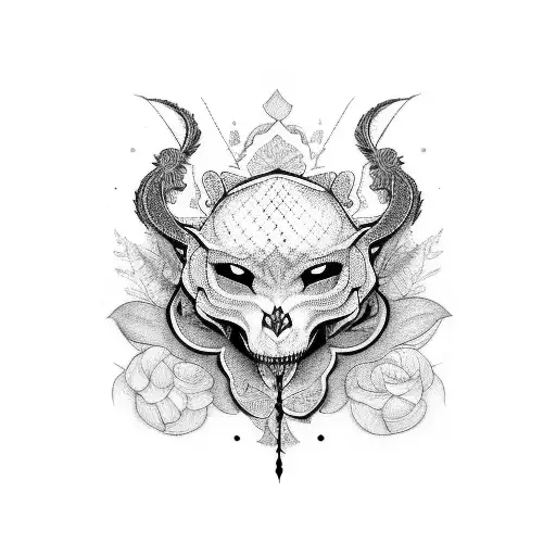 Ink and Lace tattoo design idea