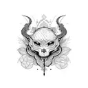 Ink and Lace tattoo design idea