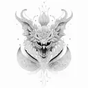 Ink and Lace tattoo design idea
