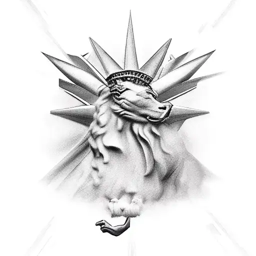 freedom, aries, independence, woman tattoo design idea