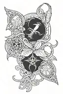 Black sabbath tattoo design idea